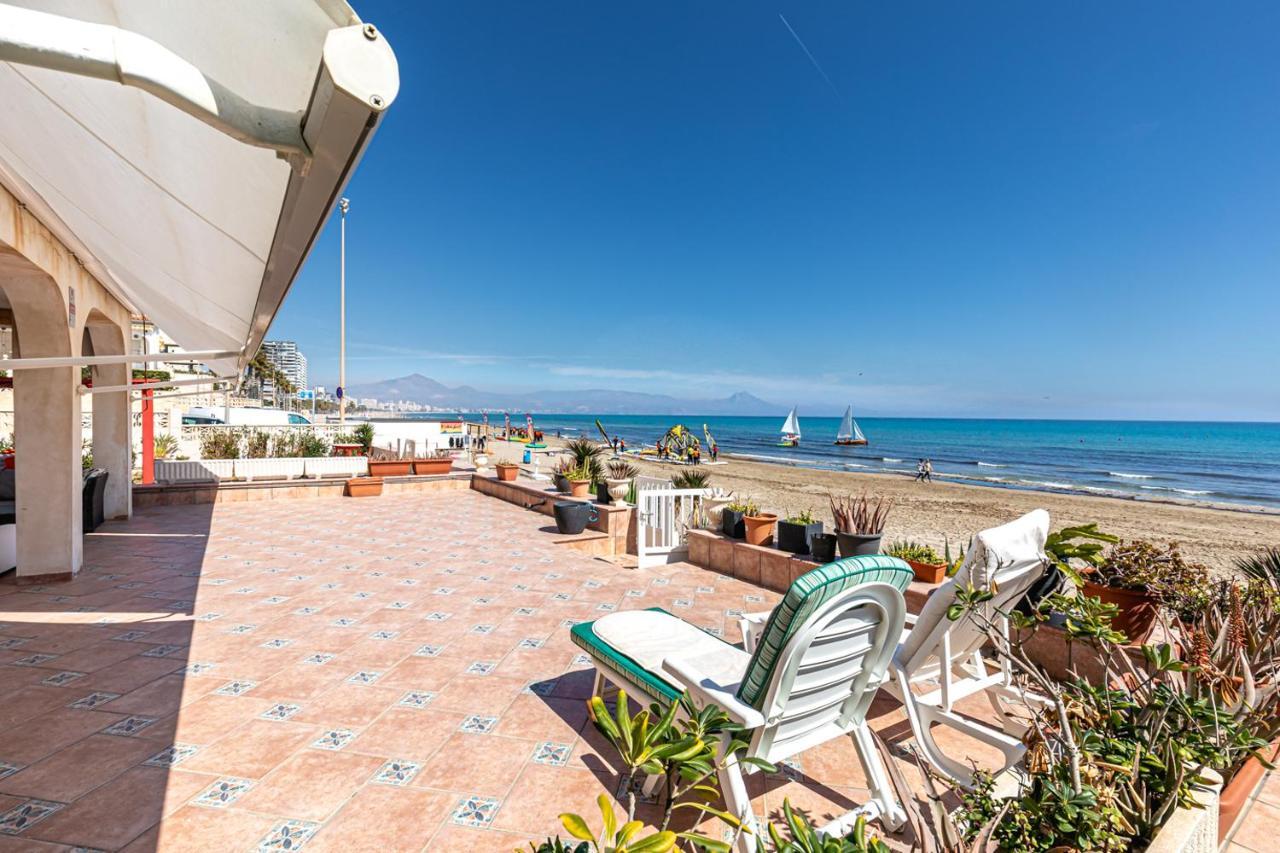 Beachfront Bliss: Apartamento A Pie De Playa Alicante Esterno foto