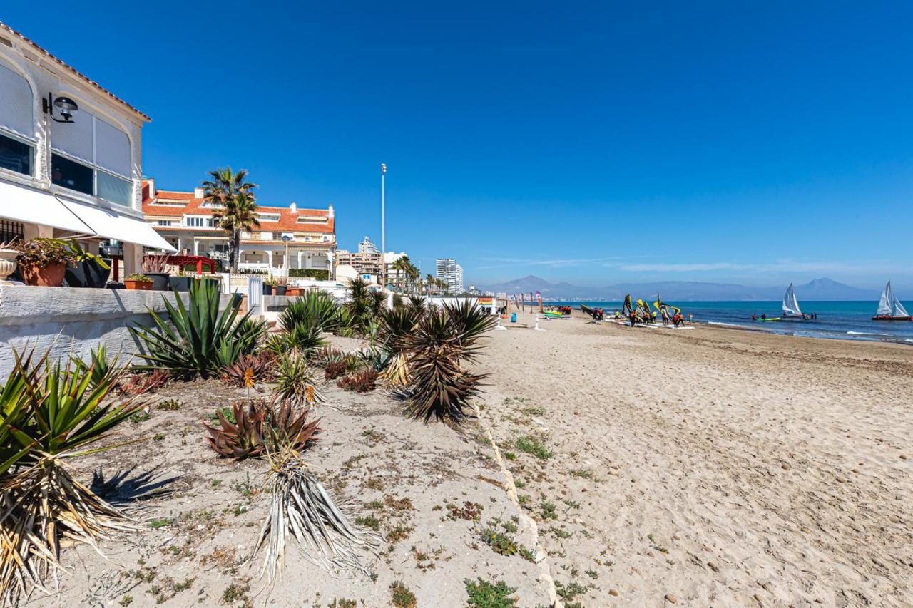 Beachfront Bliss: Apartamento A Pie De Playa Alicante Esterno foto